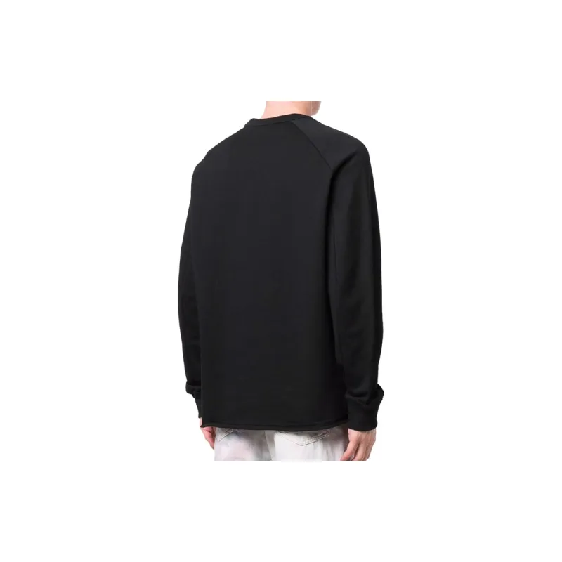 KENZO Logo Patch Ribbed Hem Sweatshirt-2
