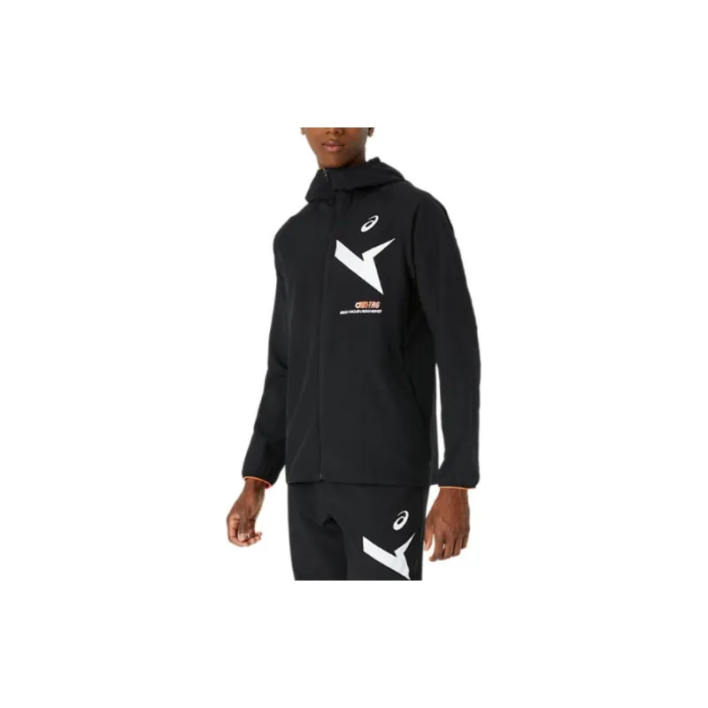 Asics A I M Jackets Coats Men's Black-4
