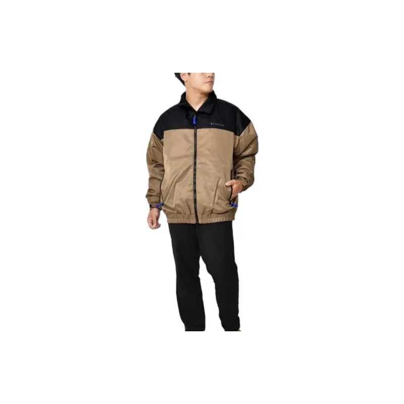 Columbia Puffer Jackets Men Khaki-2