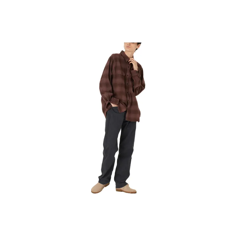 Levis Shirts Men Brown-1