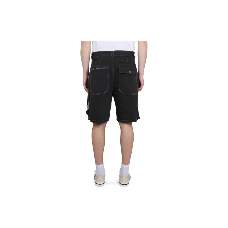 ISABEL MARANT Peio Denim Bermuda Shorts-2