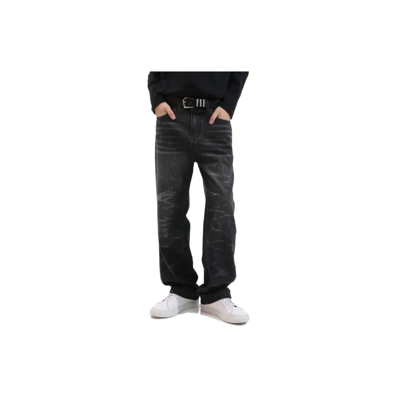 Voguo Relay Jeans Unisex Black-1