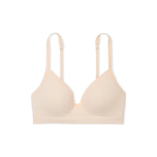 Victoria's Secret PINK Bralettes & Bra Tops Seamless Push-Up Wireless/M Bra Women's Skin