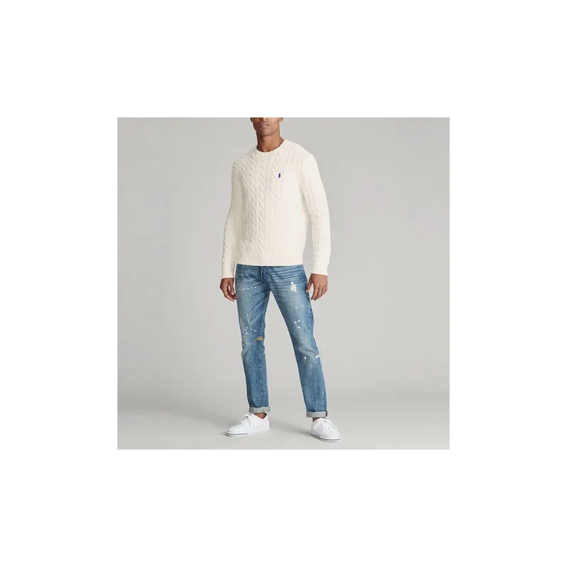 Polo Ralph Lauren SS21 Sweater Men's Ecru-3