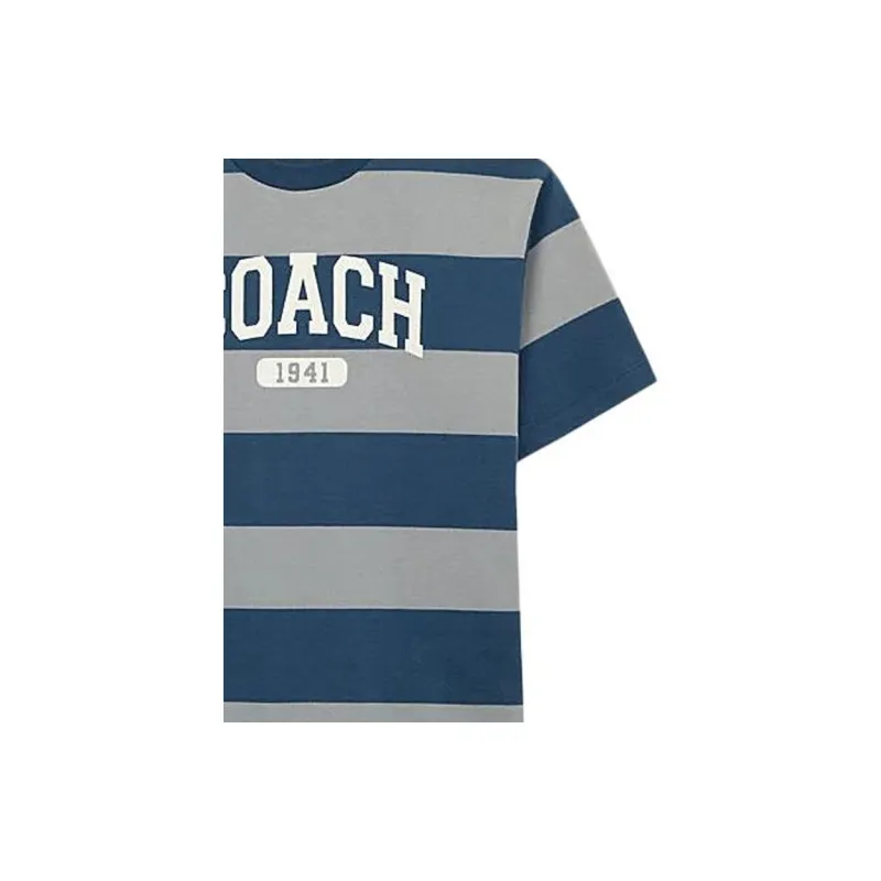 COACH T Shirts Men Blue-3