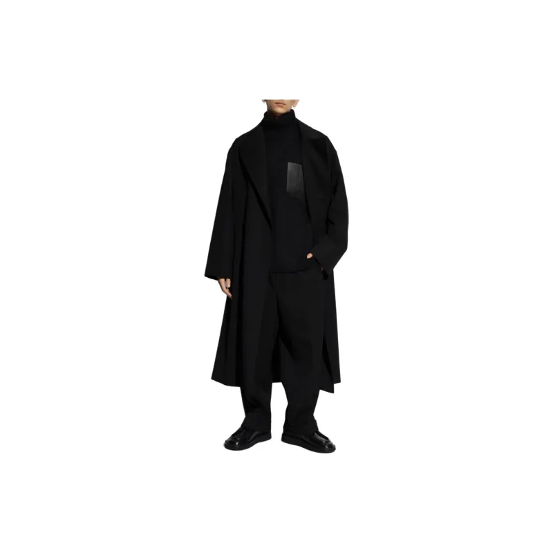 JW Anderson Leather pocket High neck Sweater-1