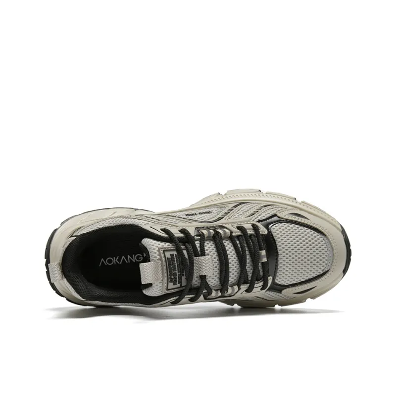 AOKANG Cushioned Anti-Slip Wear-Resistant Lightweight Height Increasing Low-Top Chunky Sneakers Men's-9