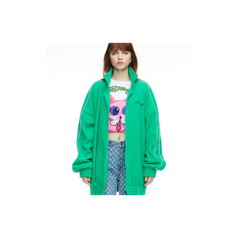 Ed Hardy Jacket Unisex Light Verdant Green-2