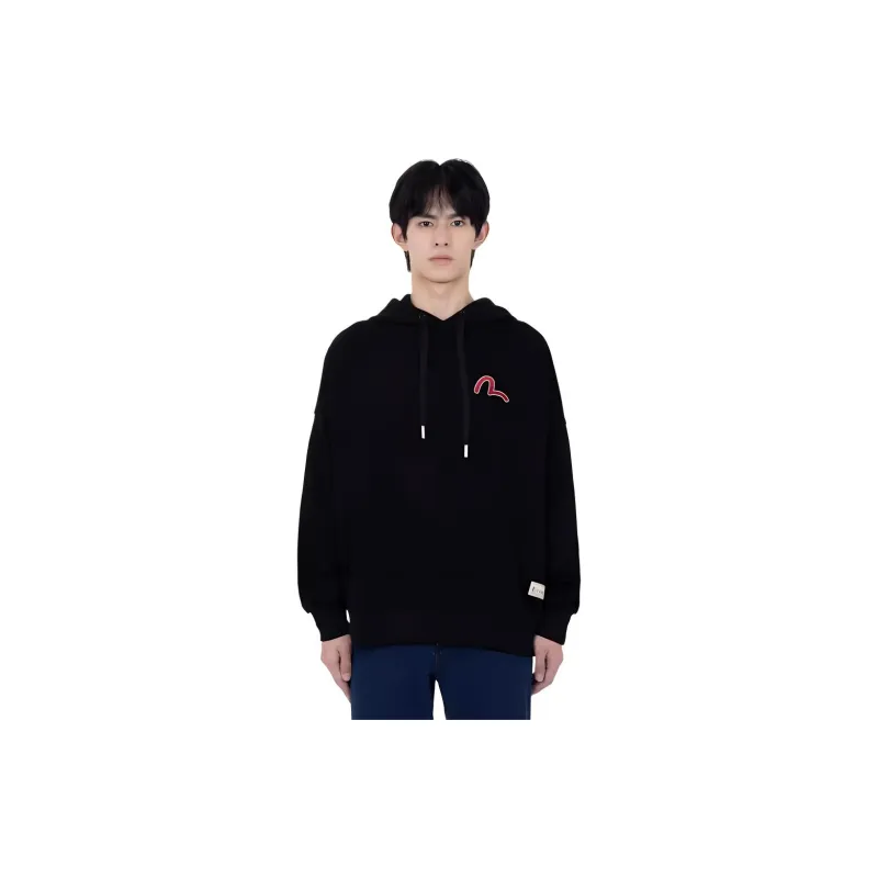 EVISU Sweatshirts Men Black-2