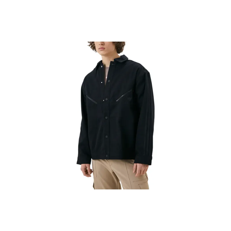Adidas Originals BLUE VERSION MONTREAL TRACK Denim Jacket Men's Black-3