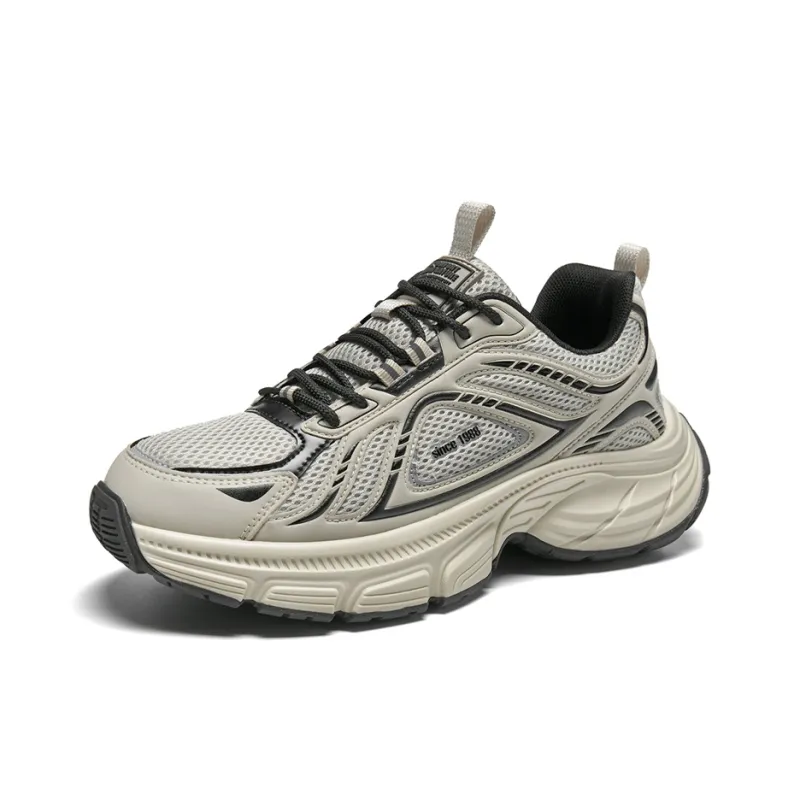 AOKANG Cushioned Anti-Slip Wear-Resistant Lightweight Height Increasing Low-Top Chunky Sneakers Men's-7