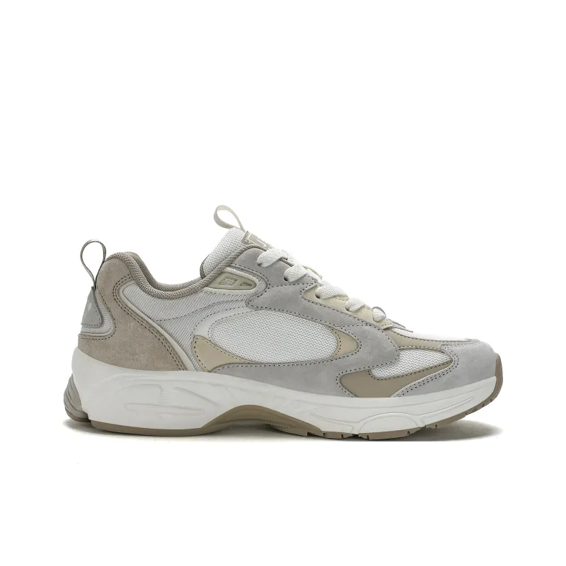 JEEP SPIRIT Anti Slip Wear Resistant Breathable Lightweight Balance Low Top Running Shoes Men's Light Sandy-1
