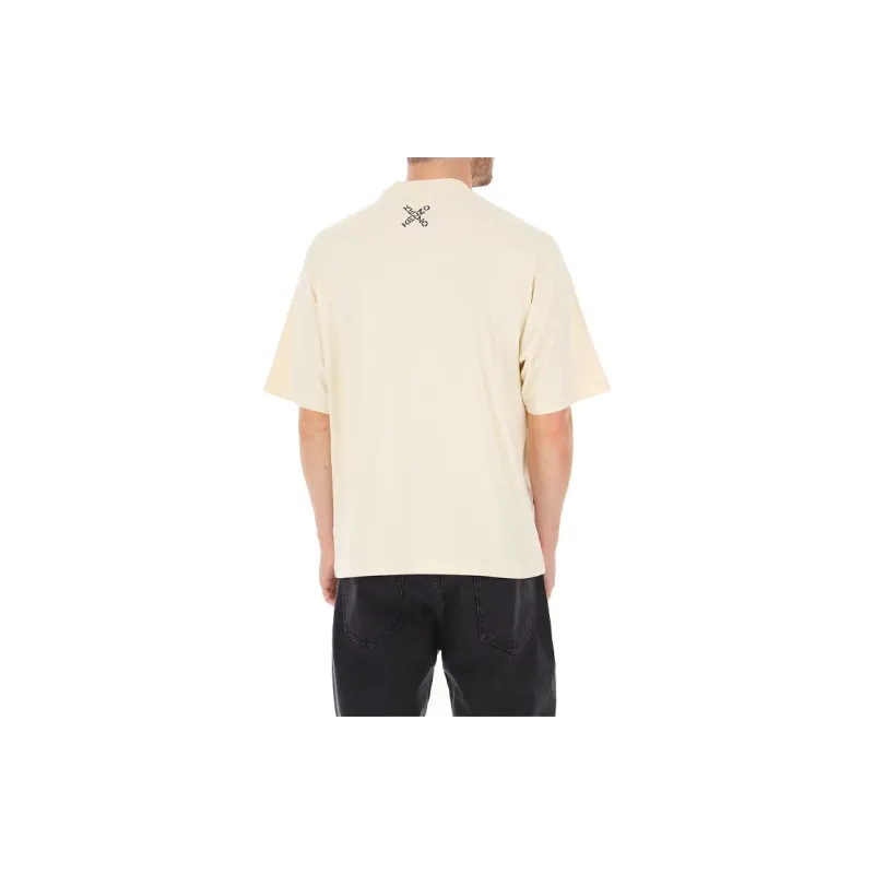 KENZO T Shirts Men Beige-2