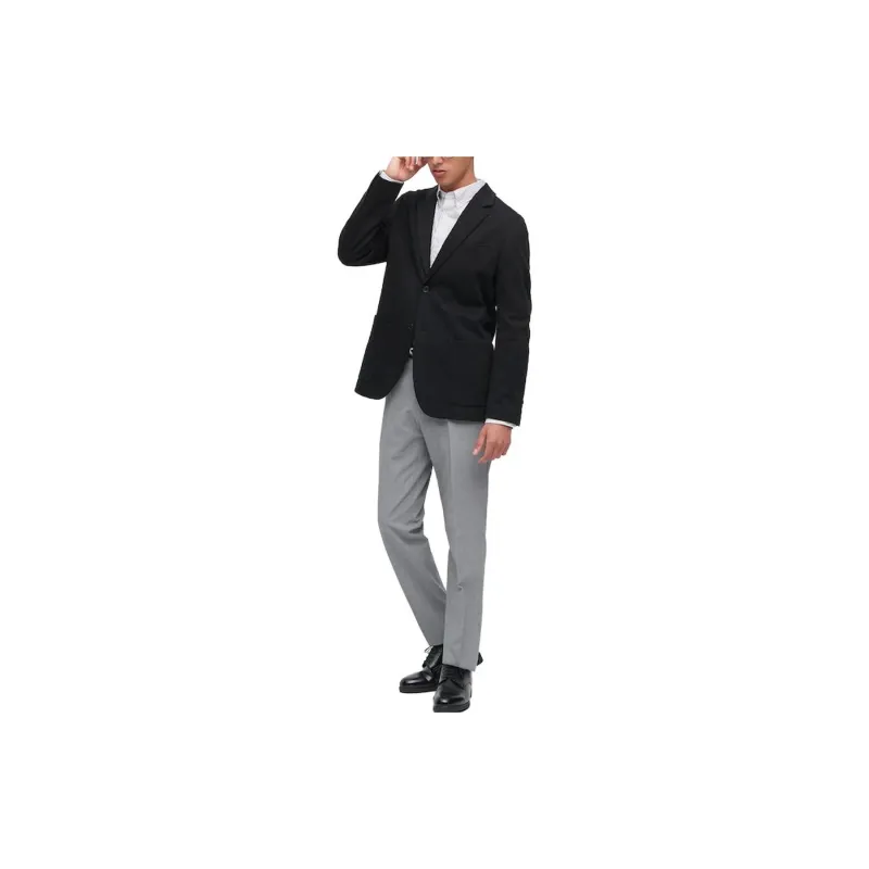 UNIQLO Business Suit Men's Navy Blue-1