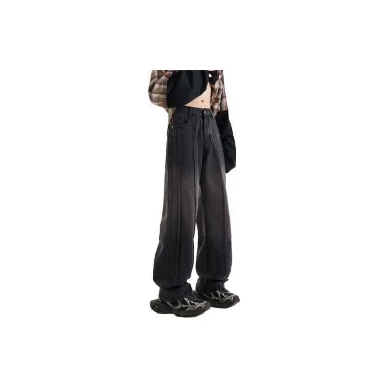 RCTAMY Jeans Unisex Black Gray-8
