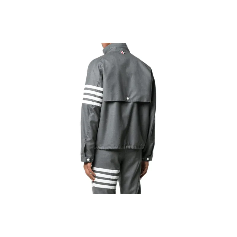 THOM BROWNE Double zip Raglan Jacket-2