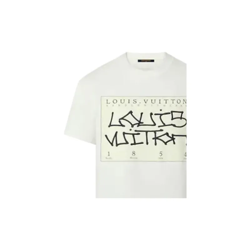 LOUIS VUITTON T Shirt Men's White-6