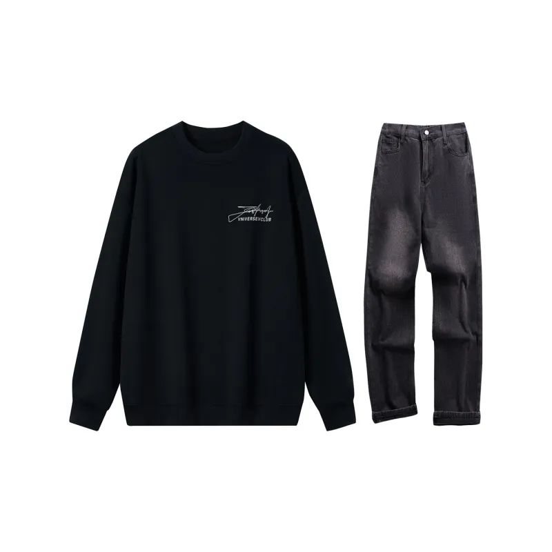VniVerseVClub Sweatshirt Set Unisex-9