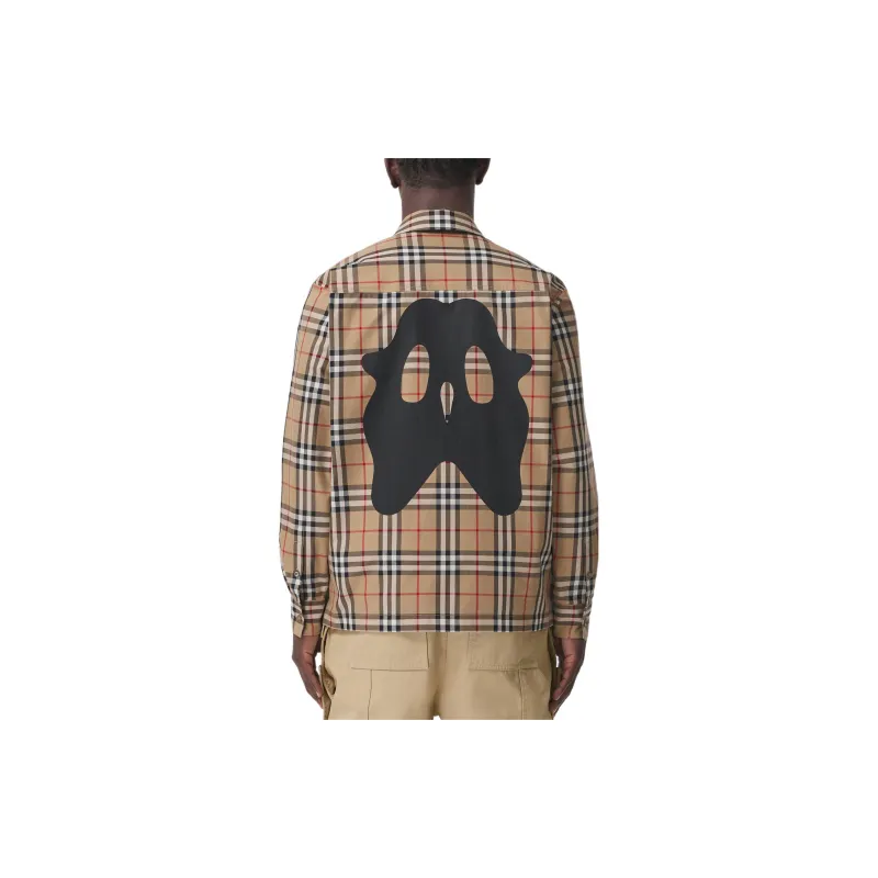 Burberry Shirts Men Beige-2
