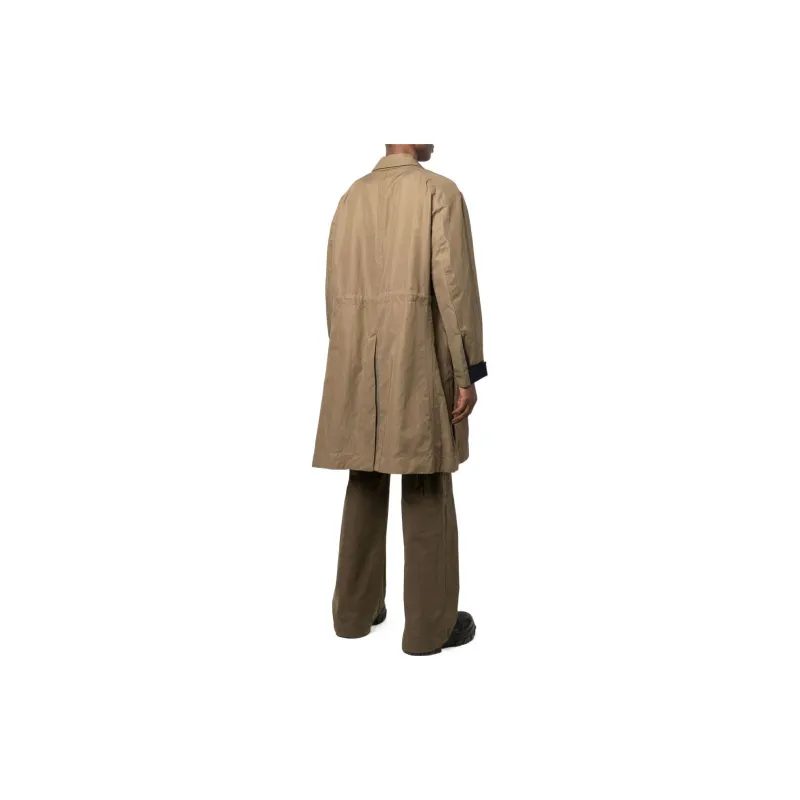 Sacai Coats Men Khaki-2