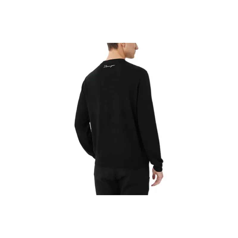 EMPORIO ARMANI Sweaters Men Black-2