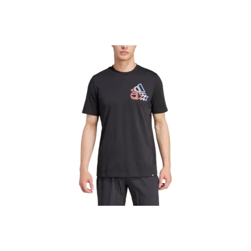 Adidas Free Shipping With AdiClub Tennis City Lights Graphic Tee-1