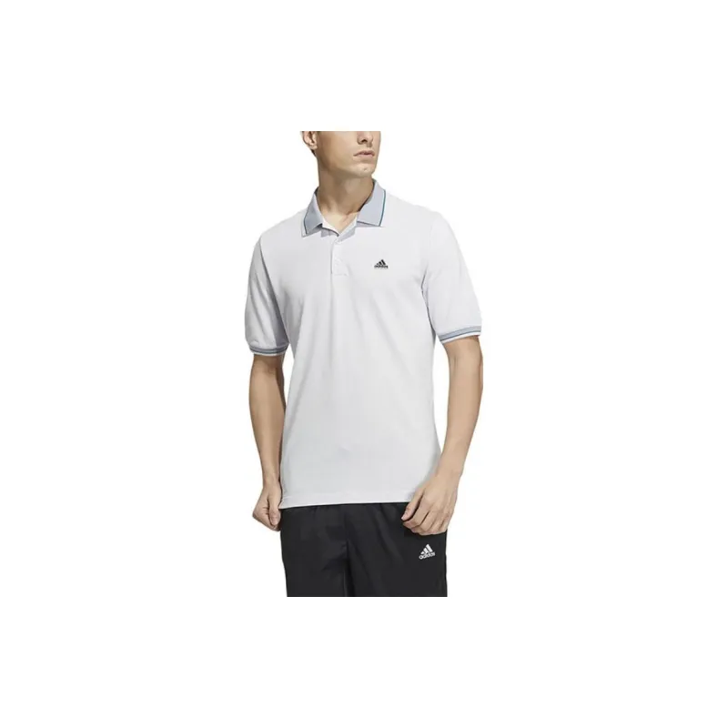 Adidas Polo Shirts Men White-1