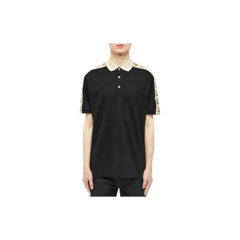GUCCI Gg Stripe Polo Shirt-5
