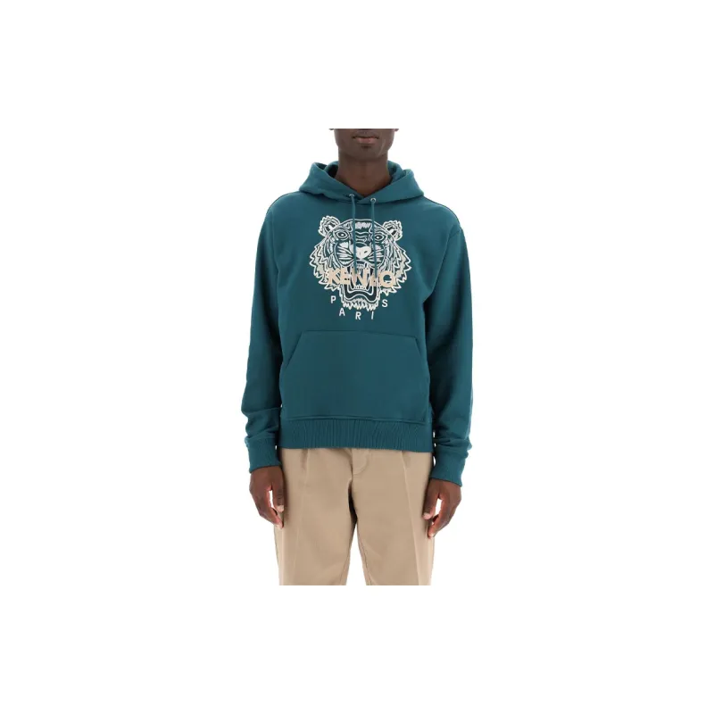 KENZO Sweatshirts Men Duck Blue-2