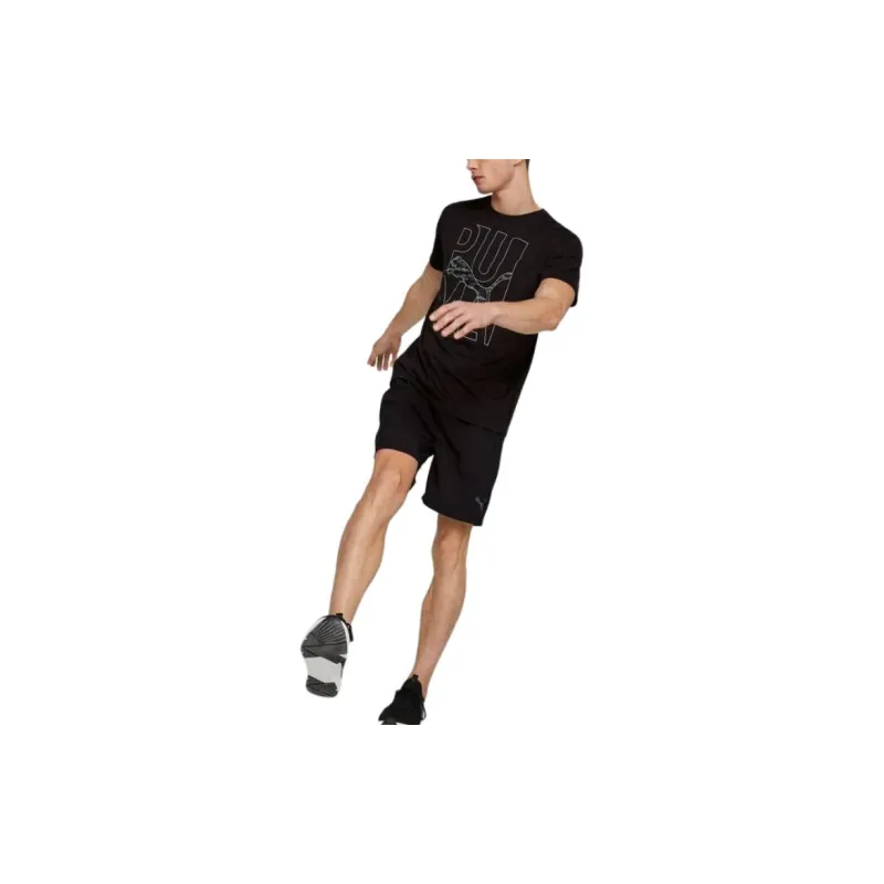 PUMA CAT FILL T-Shirts Men Black-3