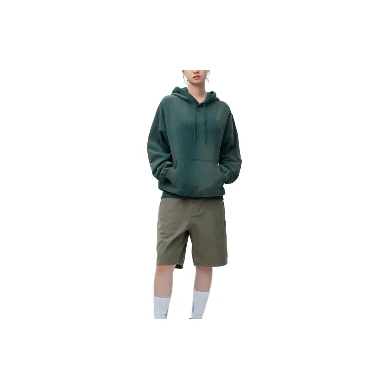 Thisisneverthat SS24 Faded Embroidery Hoodie Sweatshirt Unisex Indigo-3