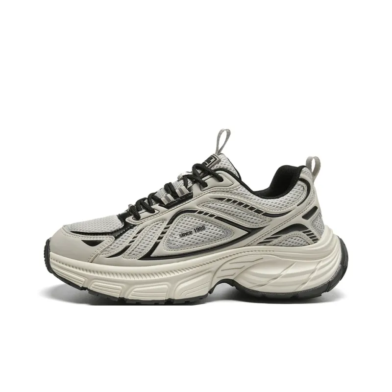 AOKANG Cushioned Anti-Slip Wear-Resistant Lightweight Height Increasing Low-Top Chunky Sneakers Men's-6