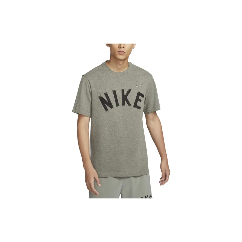 Nike Swoosh T Shirt Men's Dark Mud Gray-2