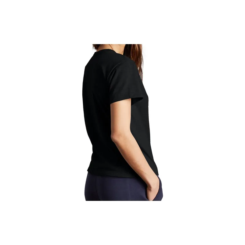Champion Straight T-Shirt US Version Women's Black-3