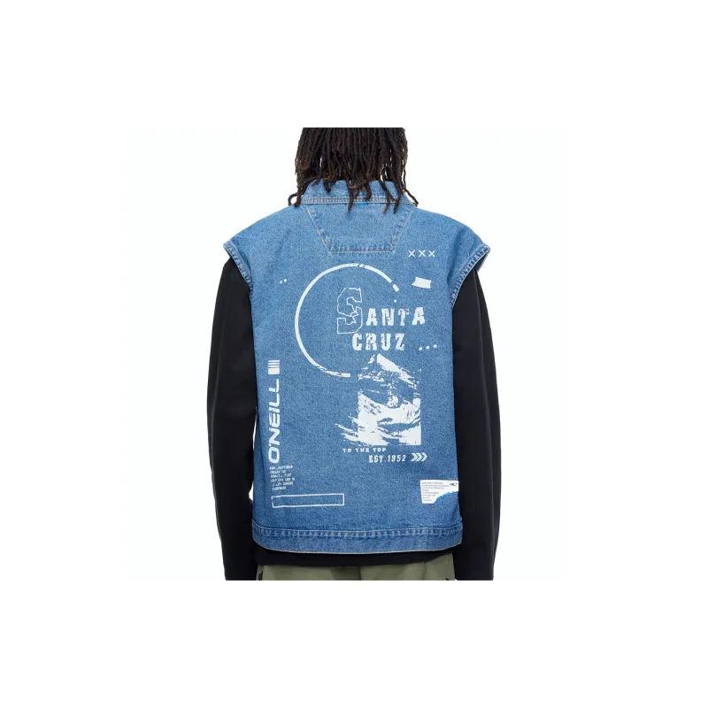 O'Neill Vests Unisex Light Blue-9