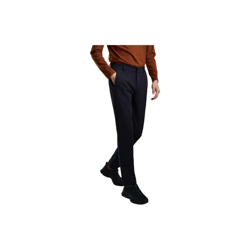 DIKENI Casual Pants Men's Dark Royal Blue-1