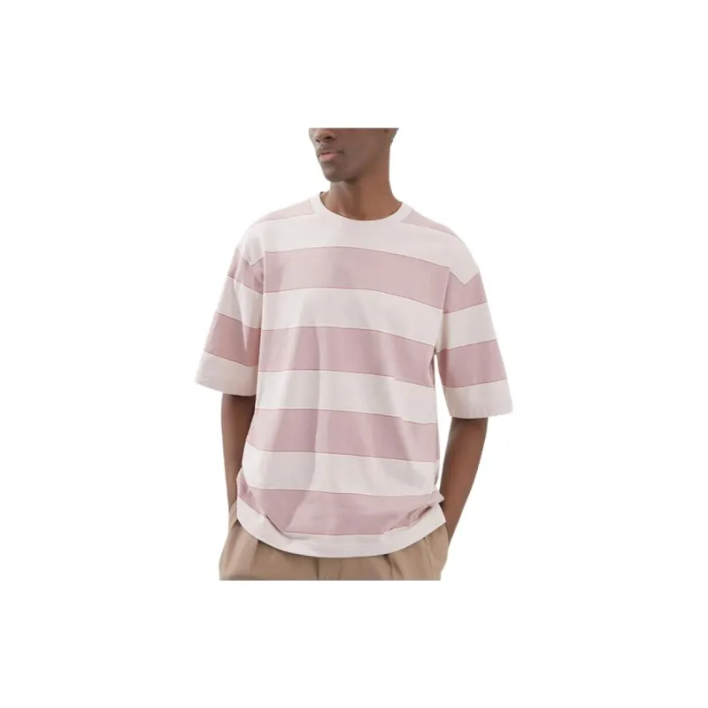 UNIQLO U Collection T Shirts Men Peach Pink-1