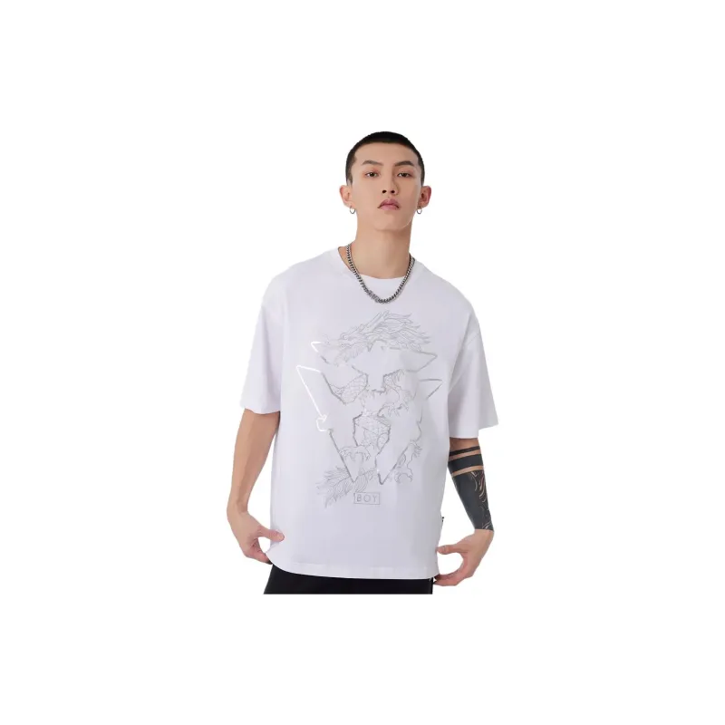 Boy London T Shirts Unisex White-1