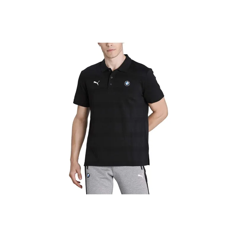 PUMA BMW Motorsport Polo Shirts Men Black-3