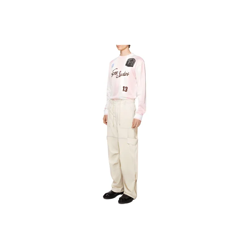 Acne Studios Logo Patch Cargo Trousers-3