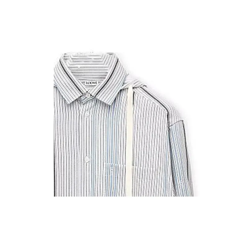 LOEWE Jacquard Hooded Shirt-5