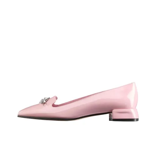 Jimmy Choo Ravi Flat Casual Single Shoes Women's Pink