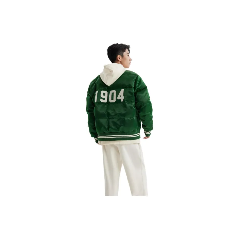 Mitchell & Ness Down Jacket Unisex Dark Green-6