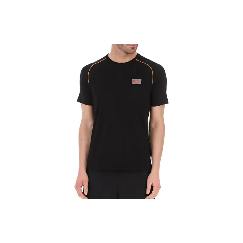 EMPORIO ARMANI T Shirts Men Black-2