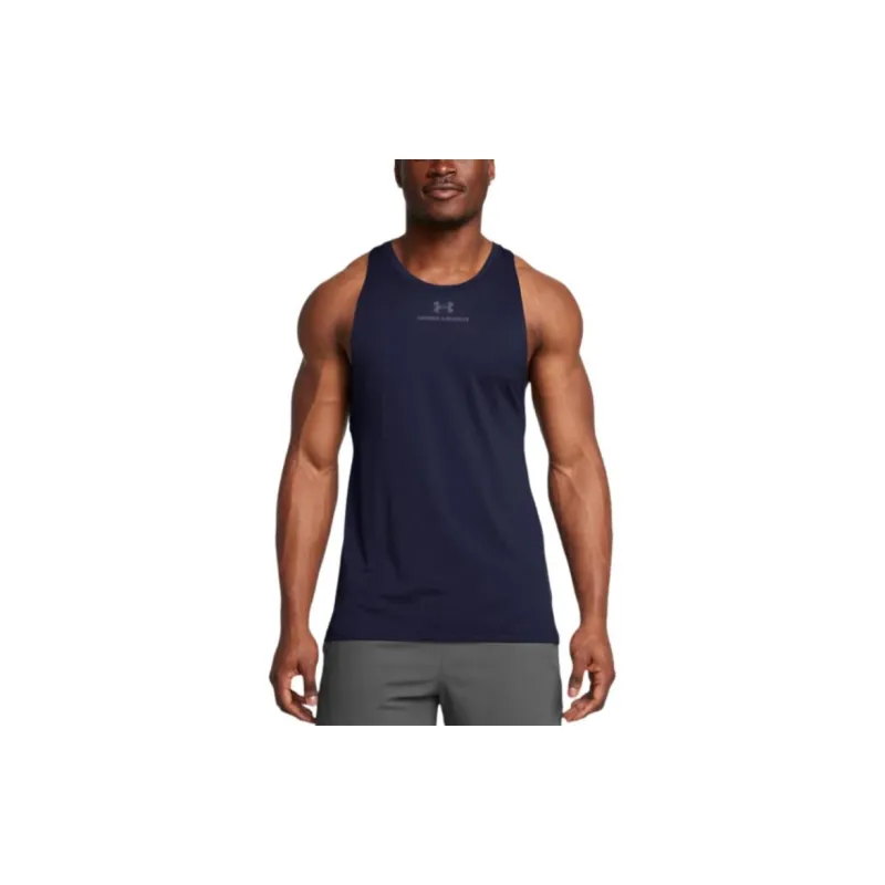 Under Armour Vanish Tank Tops Men's Midnight Marine-2