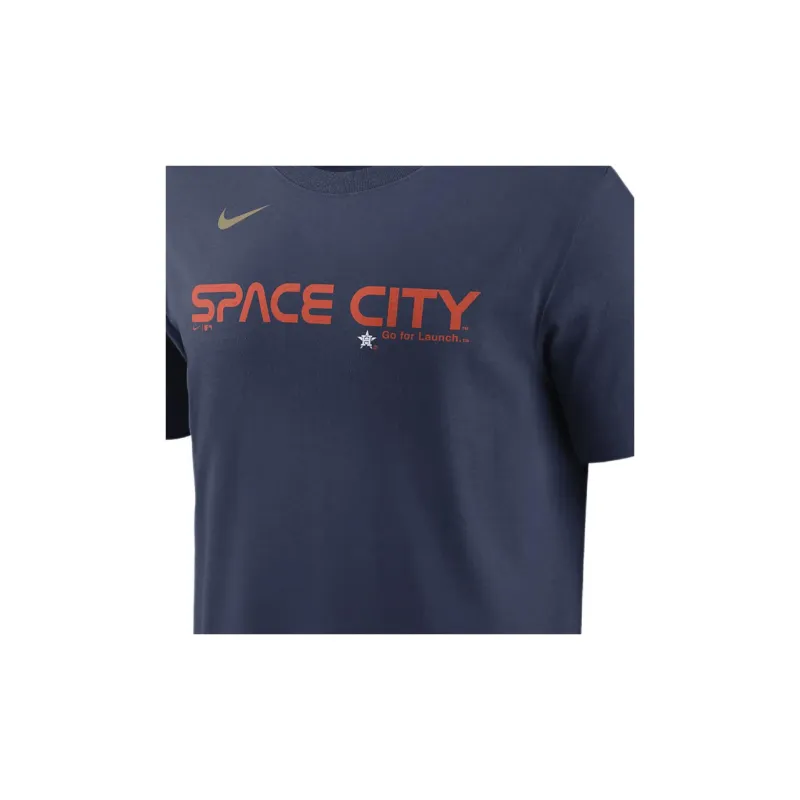 Nike x MLB Houston FW24 José Altuve Astros City Connect Fuse T-Shirt Men's Marine Blue-2