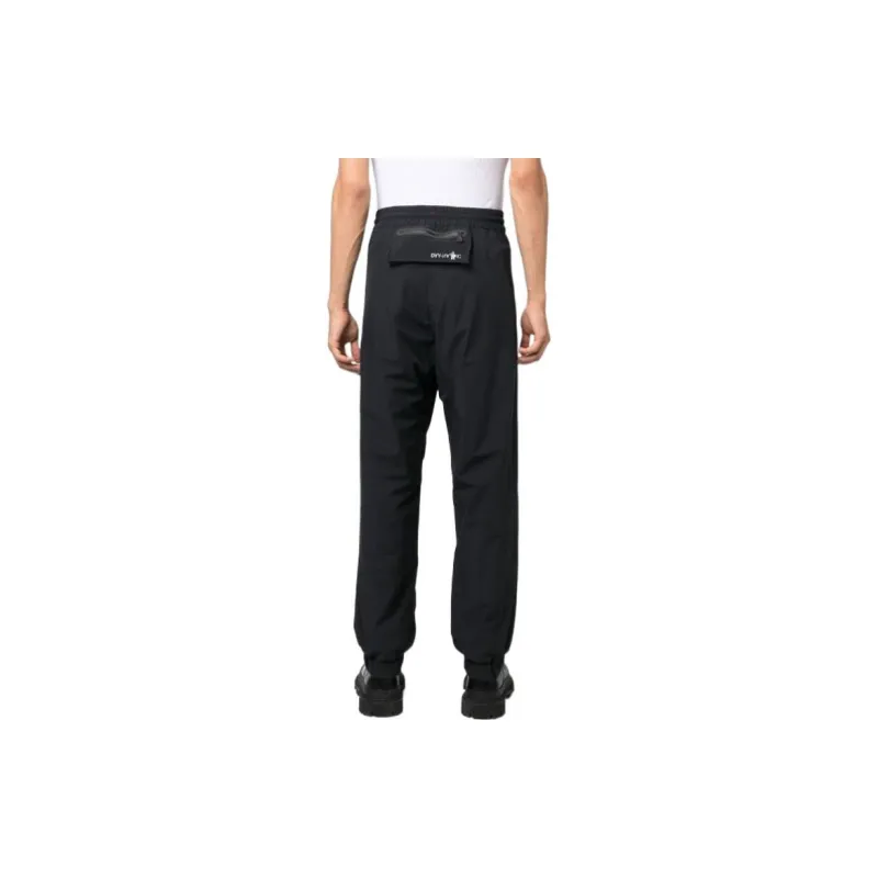 Moncler Logo print Straight leg Trousers-3