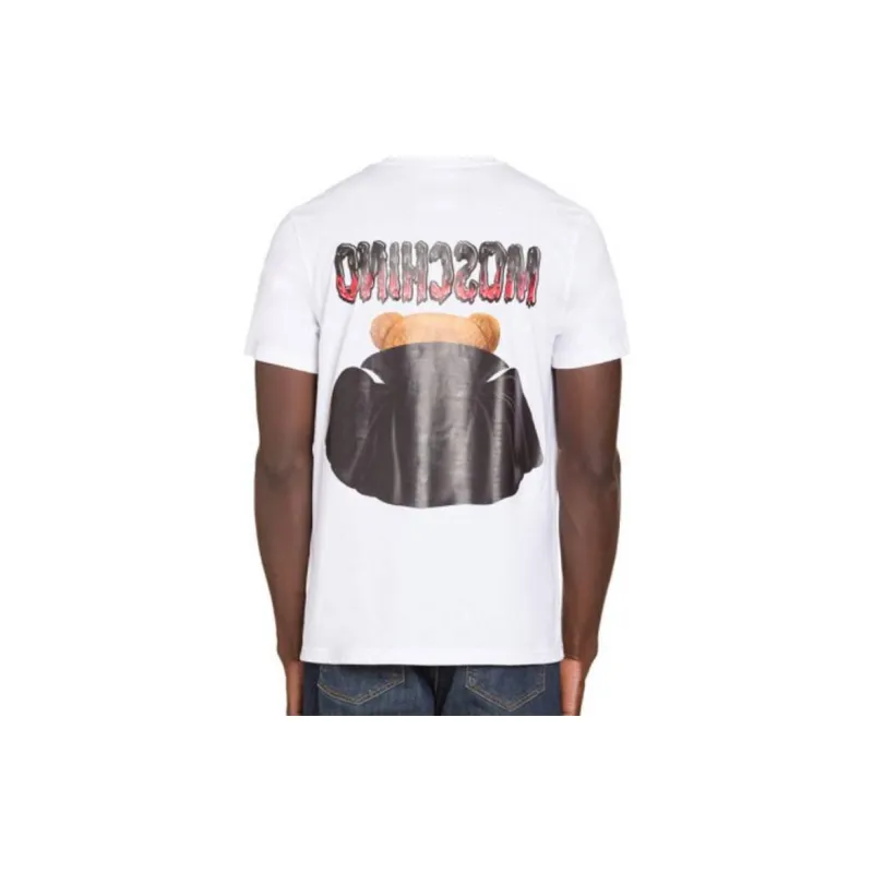 MOSCHINO T Shirts Men White-2