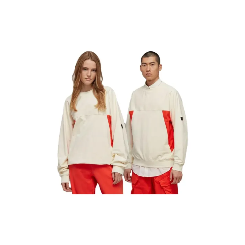 Y 3 Logo patch Crew neck Sweatshirt-1