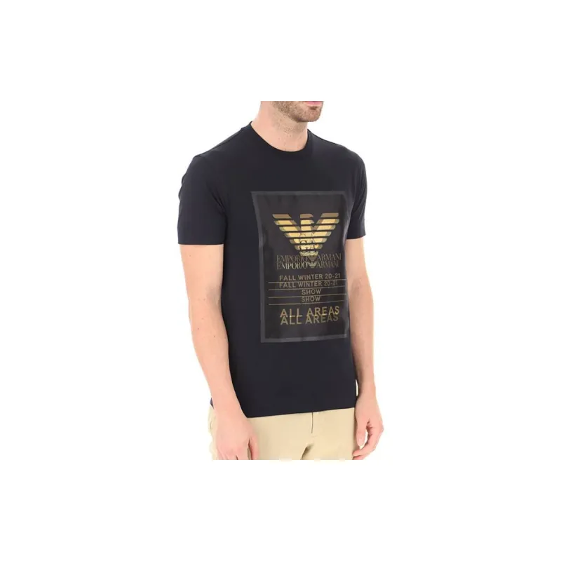 EMPORIO ARMANI T-Shirt Men's Marine Blue-4